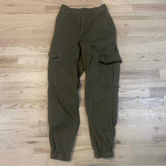 Garage Pants - Garage Khaki Green Cargo Pants